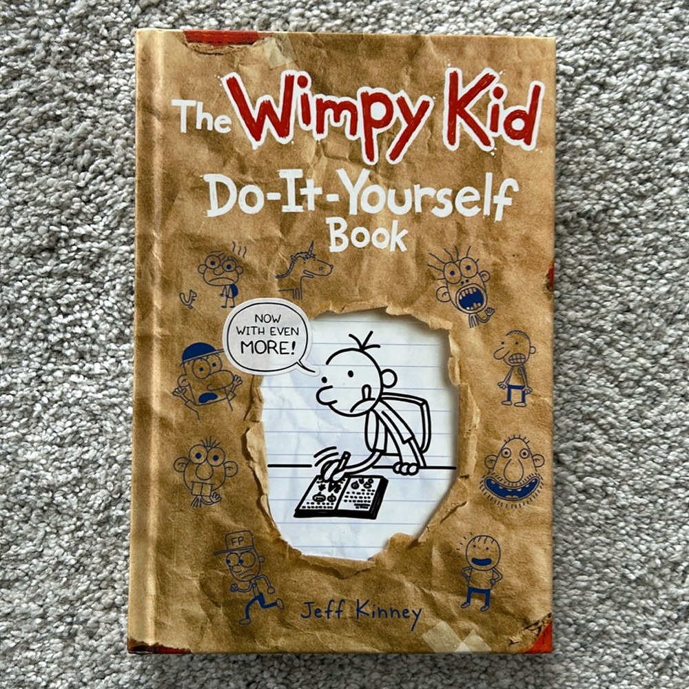 Diary of a Wimpy Kid Do It Yourself Book by Jeff Kinney